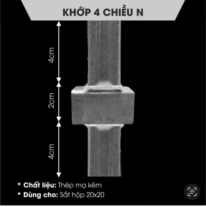Khớp 4 chiều N