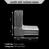 Khớp nối 2 chiều góc 90 độ