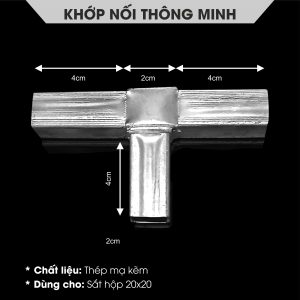 Khớp nối 3 chiều góc 180 độ